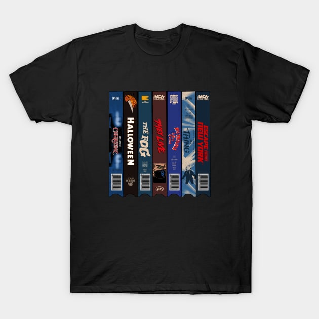 John Carpenter Vhs T-Shirt by The Brothers Co.